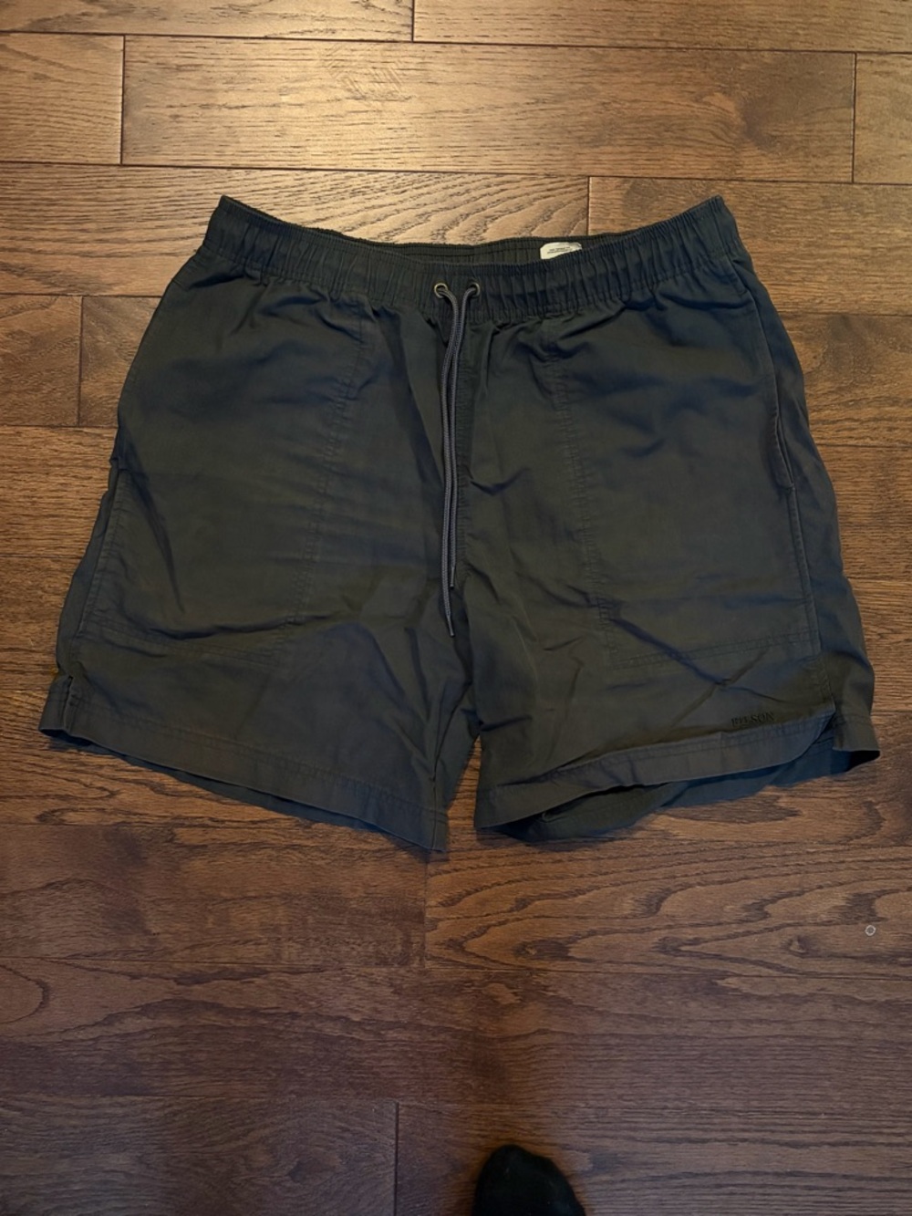 Filson Black Green River Shorts Medium grey gray